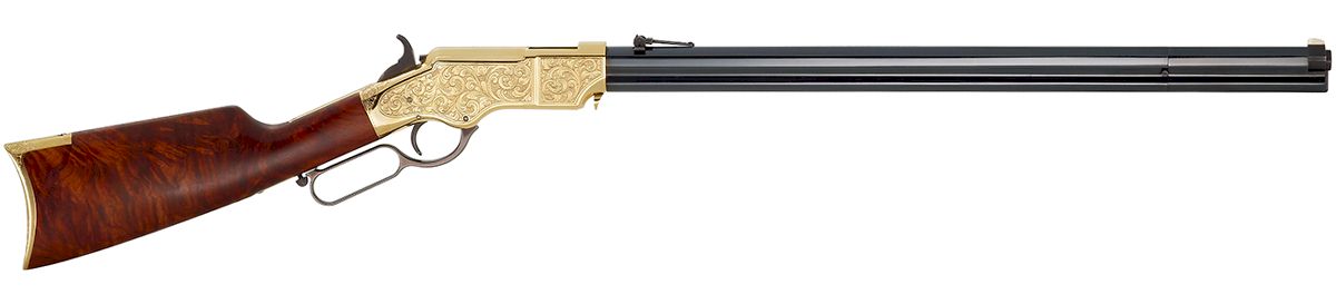 The DELUXE ENGRAVED Henry Original Rifle 44-40 (H011D)