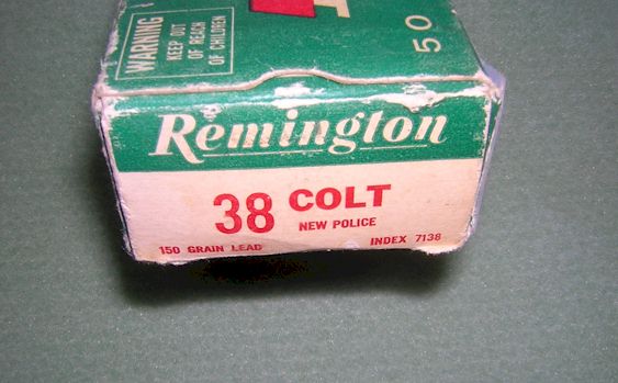Remington 38 Colt New Police 